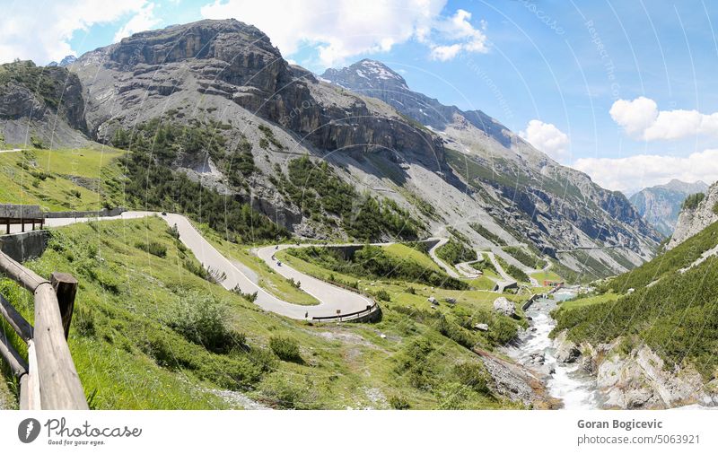 Mountain road beautiful beauty cloud clouds countryside environment europe highland hiking hill hills horizon horizontal house landscape light mountain