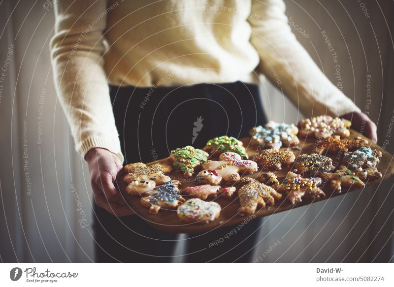 Christmas cookies for Christmas Cookie Christmas & Advent Christmas biscuits Christmas baking Tray Decoration cute Delicious Baking bake cookies