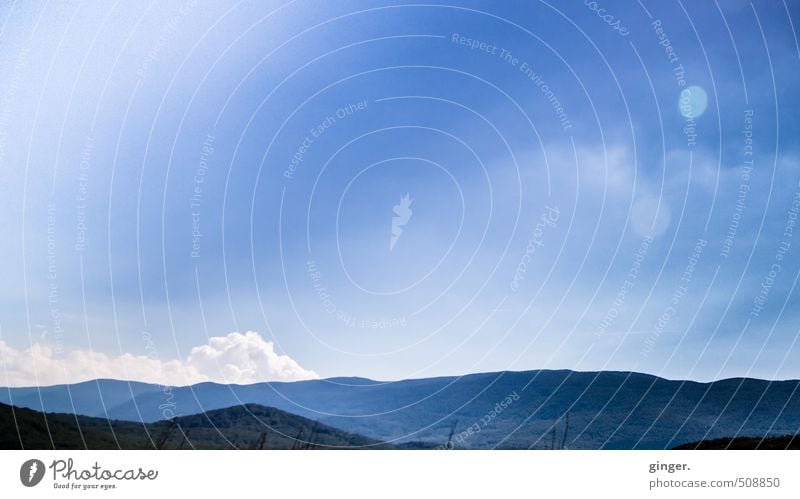 Croatia | Skylight Environment Nature Landscape Clouds Horizon Sunlight Summer Beautiful weather Hill Rock Mountain Peak Dark Friendliness Fresh Blue