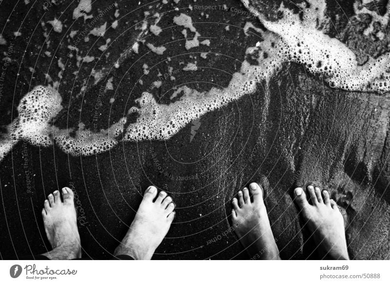 The Gold Beach Barefoot Dirty Mud Toes Man Going To go for a walk Vacation & Travel Together Ocean Lifestyle Golden beach Bulgaria Feet Sand Tracks Walking