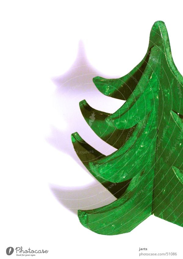 oh fir tree Winter Craft (trade) Art Work of art Tree Wood Green Christmas decoration Colour photo Interior shot Studio shot Close-up Deserted Copy Space left