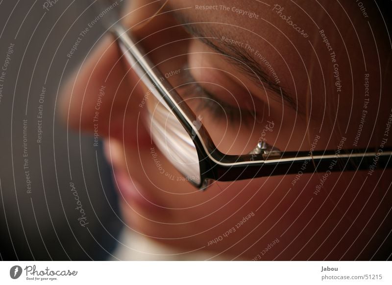 glasses Eyeglasses Eyes Detail Perspective Glass fall man