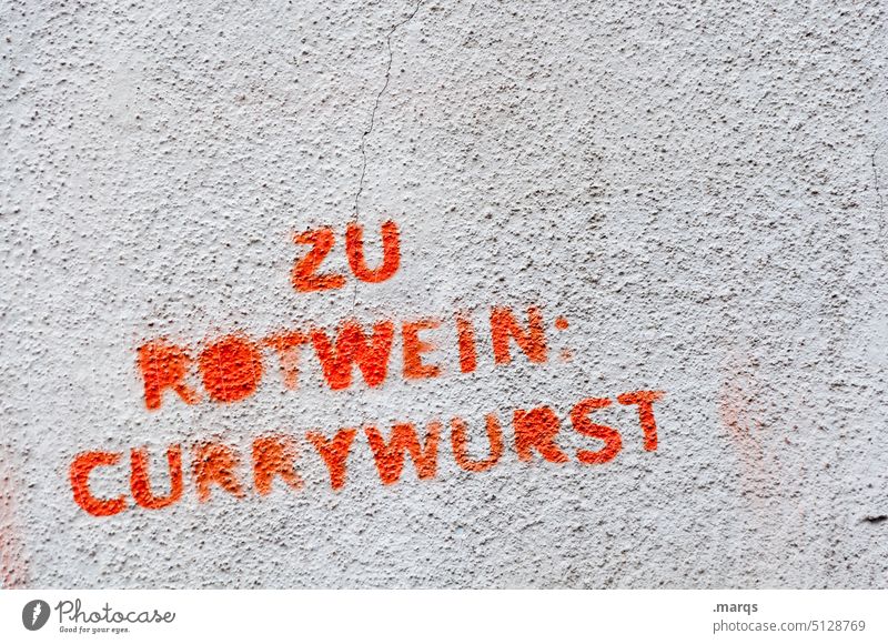 referral Red wine Hotdog Eating Drinking Nutrition Appetite Meal Lunch Dinner Wall (building) Graffiti Characters Whimsical Food Recommendation