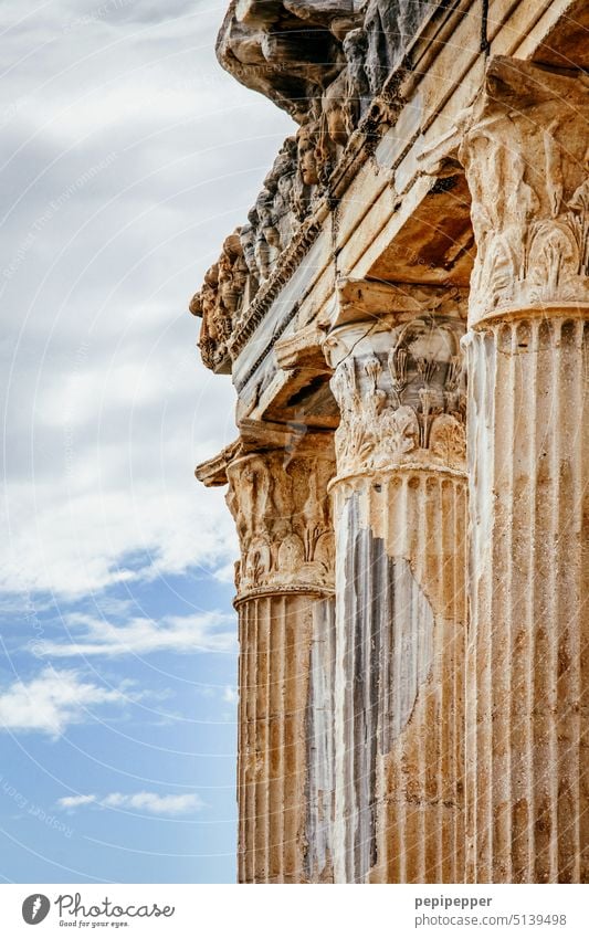 Apollon Temple Side, Turkey Apollo temple side Vacation & Travel Colour photo Exterior shot Religion and faith Architecture Tourism Tourist Attraction Historic