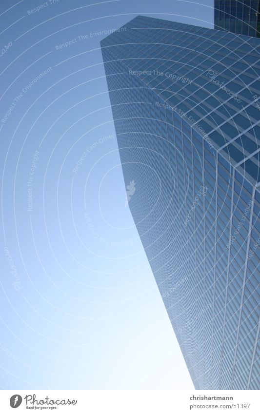 Skyscraper Munich High-rise Cold Exterior shot Skyline Blue Glass Architecture