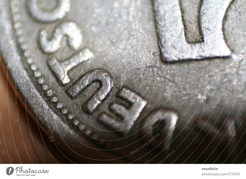 Old thaler Money Coin German penny Macro (Extreme close-up) Germany