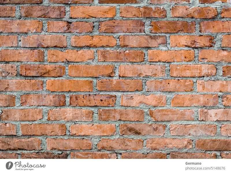 Vintage brick wall background abandoned abstract aged architecture backdrop block brickwall brickwork brown built cement concrete construction decay decayed