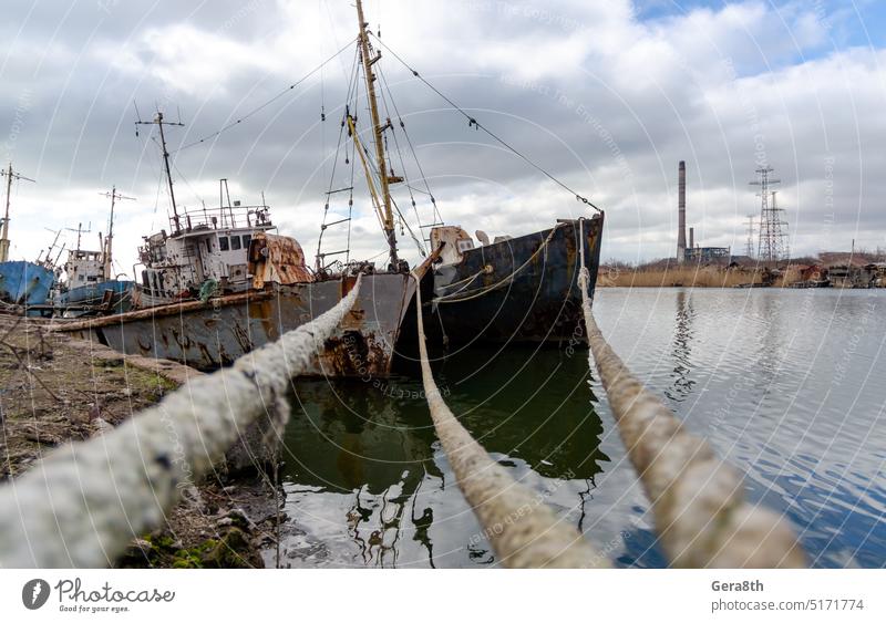 old ship ran aground in Ukraine Berdyansk Kherson Mariupol Odessa abandoned astray beach big boat cargo catastrophe coast conflict crisis empty ship europe