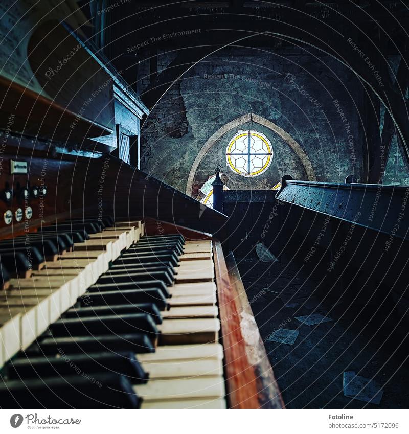 An old church in the middle of nowhere. Long abandoned and devastated, everything, including the beautiful old organ is left to decay. Church Old Derelict