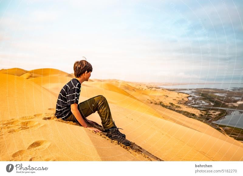 because you are in order to be sandwich harbour sand dune dunes duene magical Impressive Gorgeous Swakopmund Walvis bay Warmth Sky Horizon Adventure Loneliness