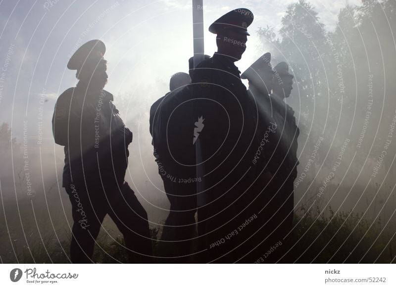 policy Light Summer Police Officer Fog day policeman sun Graffiti Exterior shot