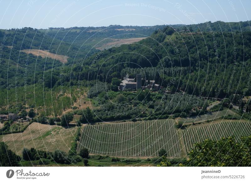 Italian mountain landscape Landscape Landscapes Italy Agriculture Extend agrarian Rural Field Nature Mountain Hilly landscape Italian Food Environment