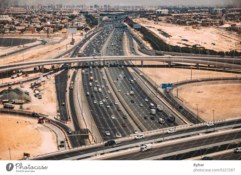 Aerial View Of Cityscape Of Dubai From Window Of Plane. Aerial View Of Skyline Dubai Cityscape. United Arab Emirates UAE aerial aerial view area asia beautiful