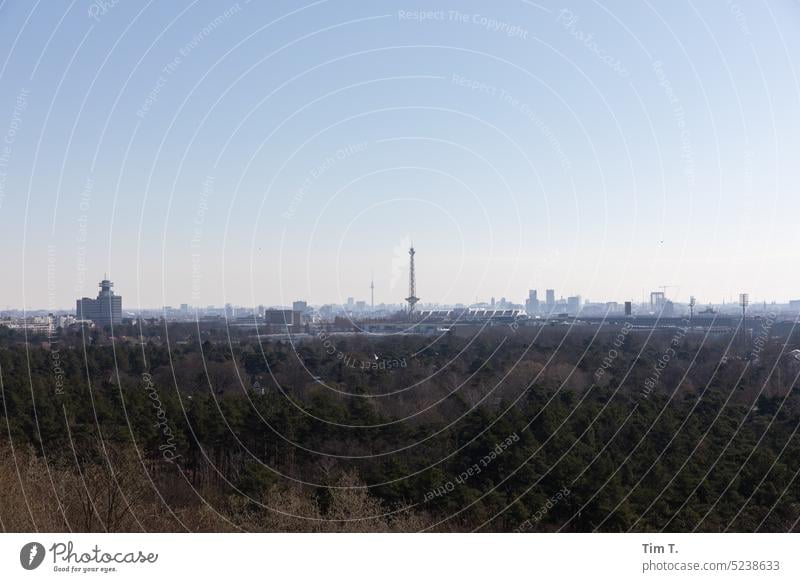 Skyline Berlin Transmitting station Television tower Berlin TV Tower Landmark Capital city Architecture Downtown Tourist Attraction Town City Germany