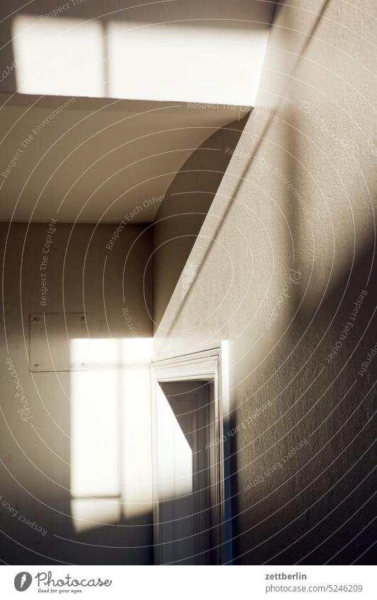 stairwell sales Descent Downward Old building ascent Upward Window rail House (Residential Structure) Light Apartment house Deserted apartment building Shadow