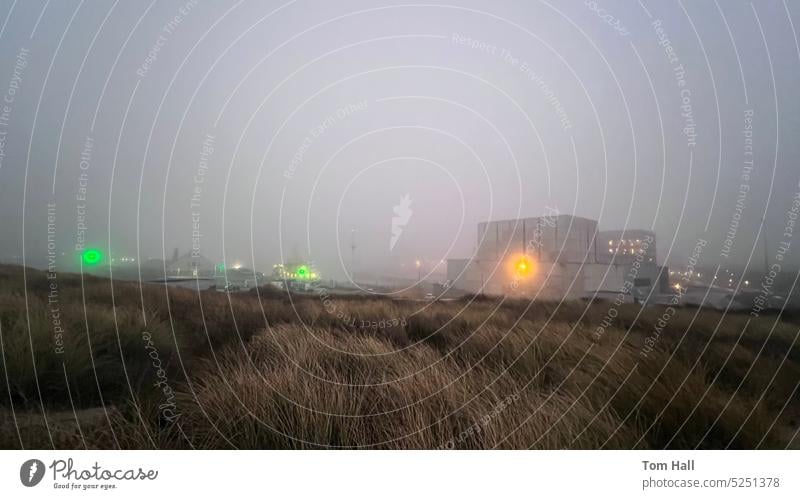 When the fog sets in Fog mist unclear bad weather dunes misty foglights cloudy