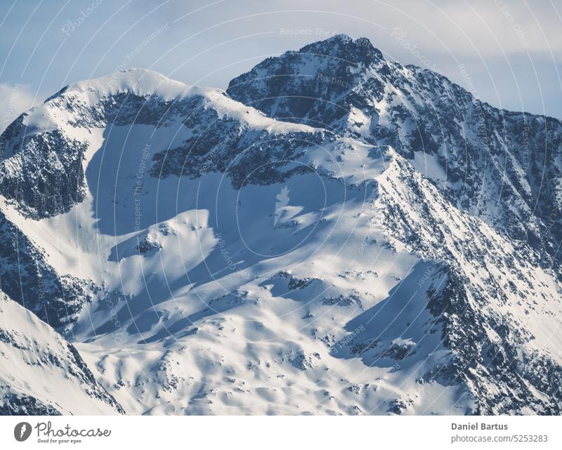 Cloudy blue morning sky over the French Alps mountains, Alpe d'Huez, France aerial alpe alpe d huez alpine alps background beautiful bike bright cloud clouds