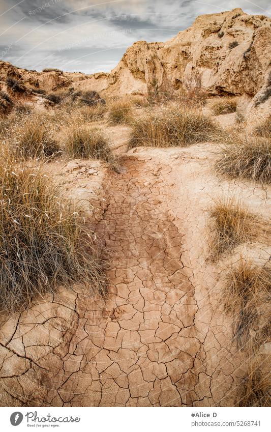 nature travel europe UNESCO biosphere reserve and national parks abstract arid background badlands bardenas reales climate change desert dry dust earth ecology