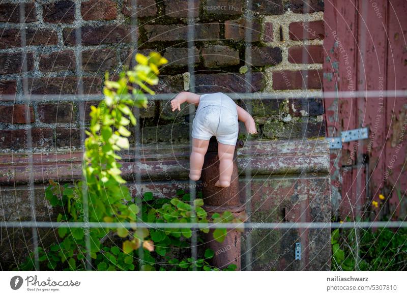 Abandoned house 1.5 degrees coal exit Climate change expropriation Lignite RWE Politics and state CO2 emission protest sign Surface mining edge Destruction