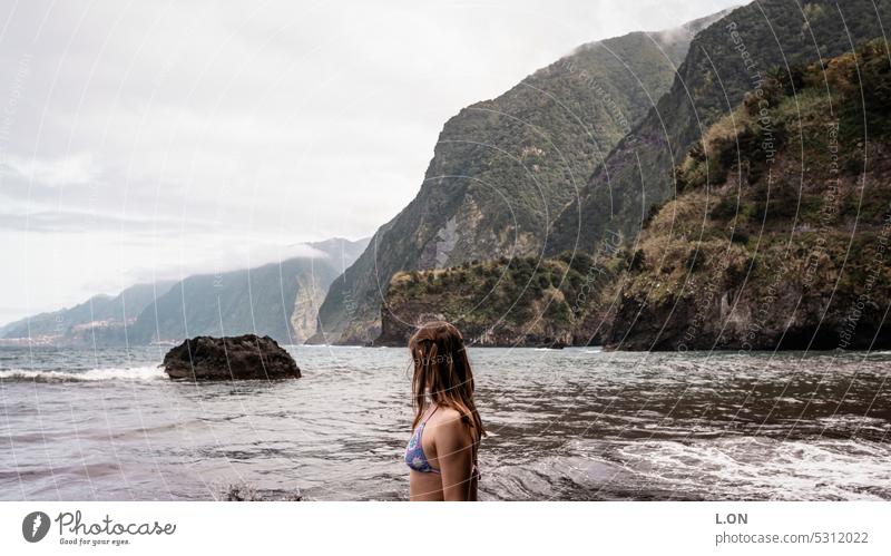 Madeira Island Portugal Hiking Nature Tourism Europe Portuguese destination vacation Landscape Vacation & Travel Outdoors Ocean Atlantic Ocean voyage Beach