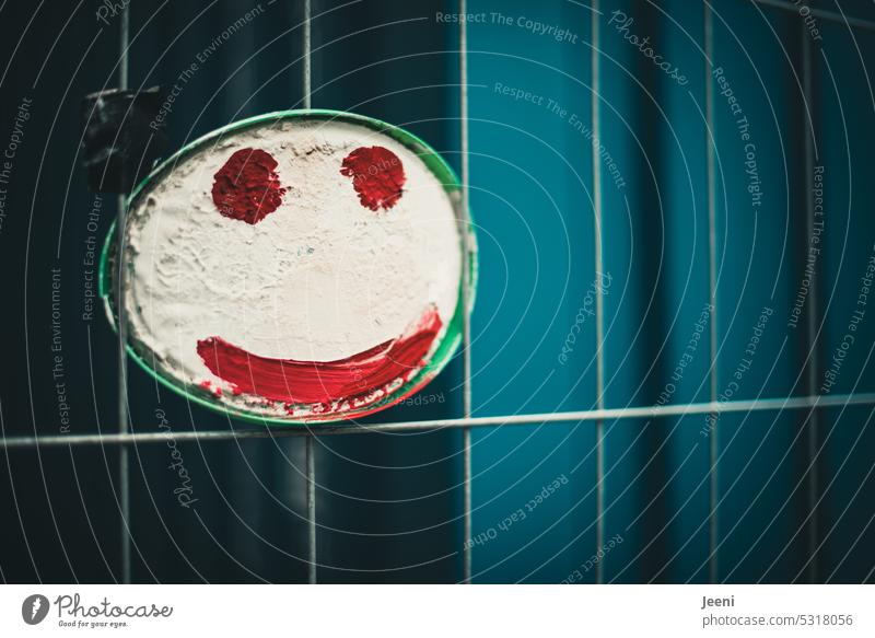 Be happy and smile Happy fortunate Smiley Face Happiness Joy Contentment Emotions Smiling Positive Moody Joie de vivre (Vitality) Laughter colored Painted