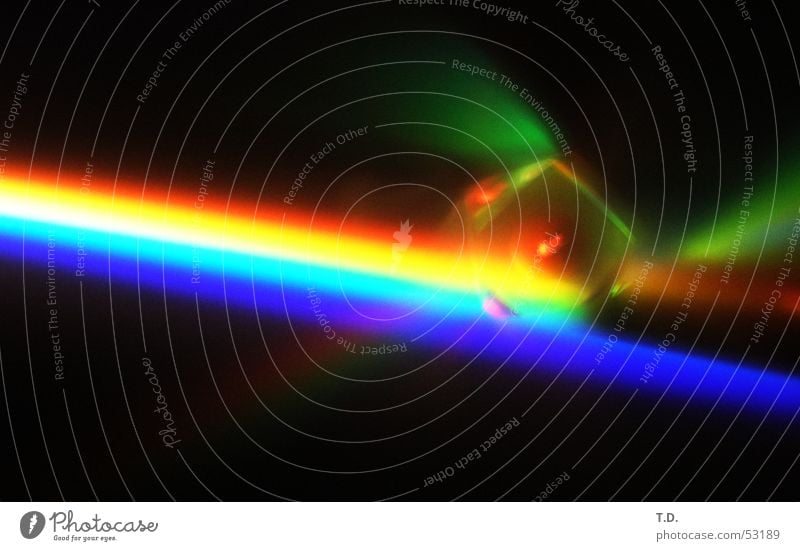 prism Prism Light Breakage Reflection Red Yellow Green Cube Lens Colour Blue