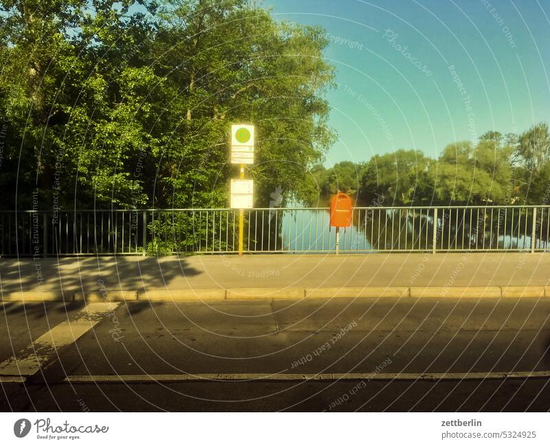 Mäckeritz Bridge Architecture Berlin Bus stop Germany Worm's-eye view Capital city Sky hohenzollern channel Channel Life Light Shadow Skyline Spree Town