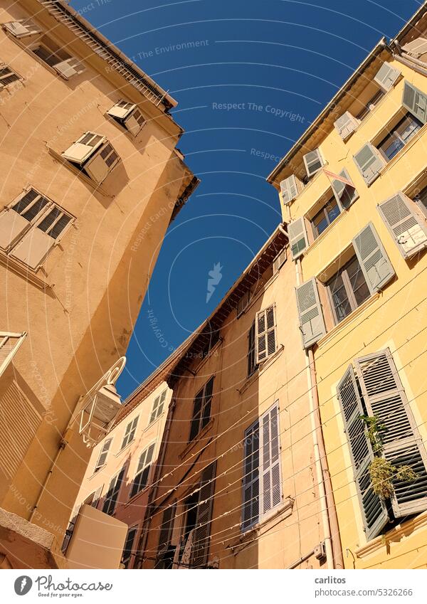 In the alleys of Toulon III France Southern France Old town Mediterranean Building Facade Deserted Architecture Town Window Historic Vacation & Travel Tourism