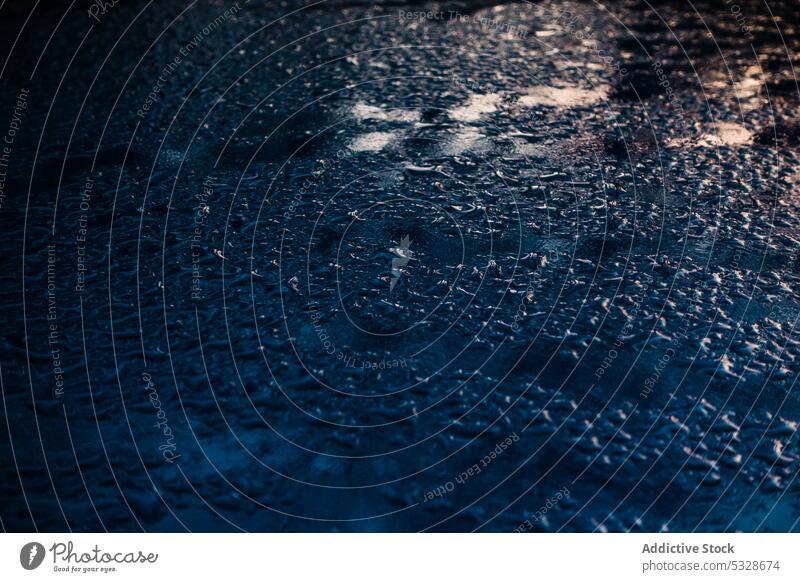 Water spots on black board water globule dark clean surface desk metallic nature glade condensation dew drop abstract bright wet reflection clear smooth liquid