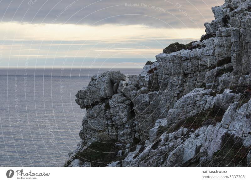 Rock outcrop Exterior shot Colour photo Tourism Vacation & Travel Romance Brown coast Bay Ocean naturally pretty Landscape Nature Environment Beach Summer Fresh