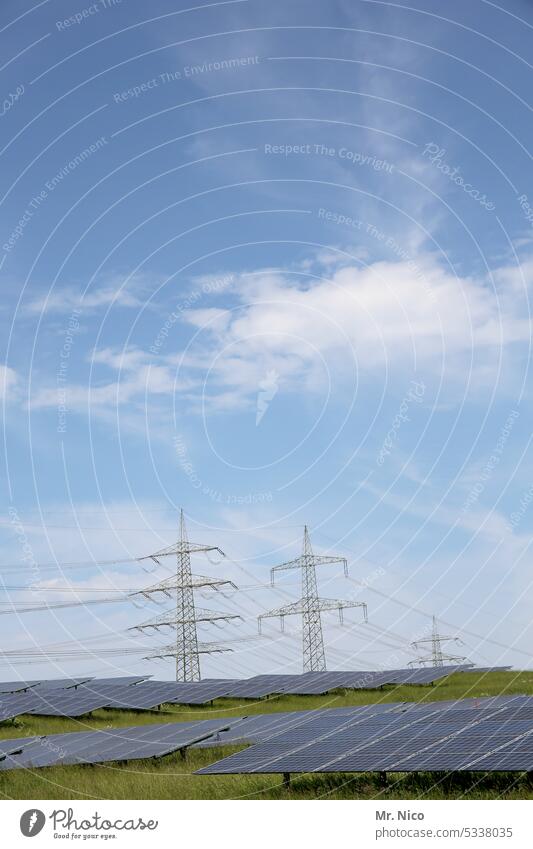 Energy energy revolution Energy crisis Energy industry power line Electricity Overhead line Power transmission high voltage transmission line Power poles stream