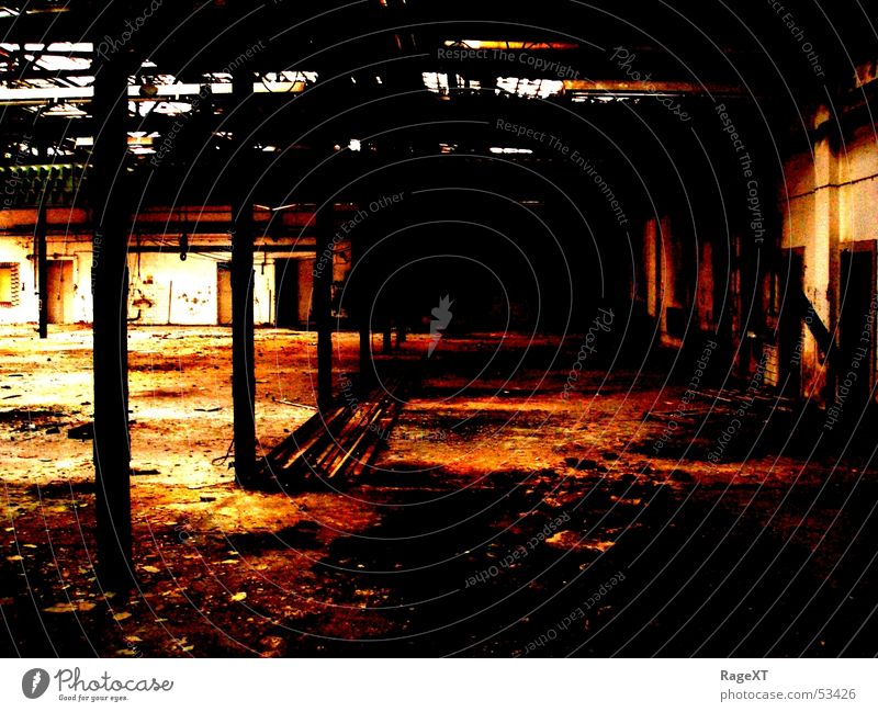 rusty hall Dark Broken Rust Warehouse industrial Industrial Photography dirt dirty Old