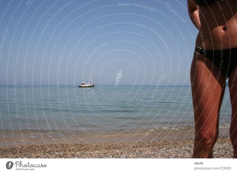 Corfu Sea Lake Ocean Beach Swimming & Bathing Bay Float in the water