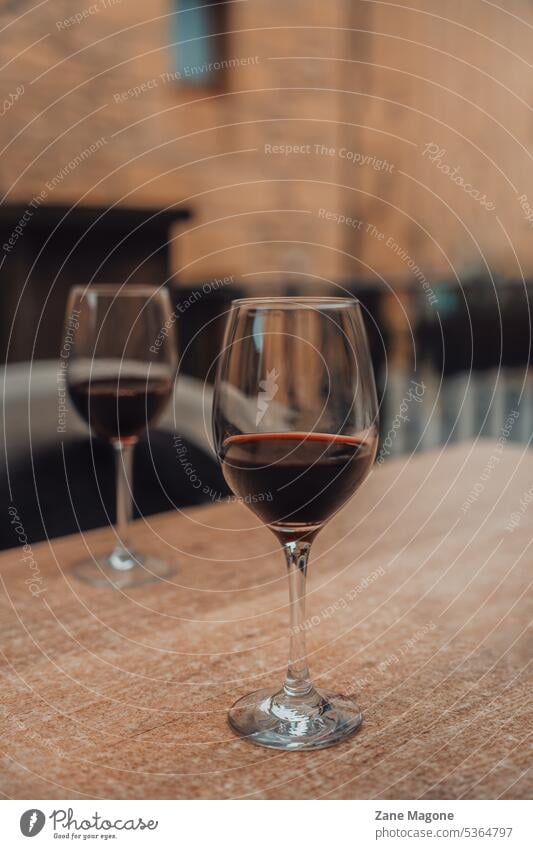 Two red wine glasses in La Rioja region, Spain spain spain aesthetic la rioja brown europe travel wine tourism wine tasting spanish wine spain wine