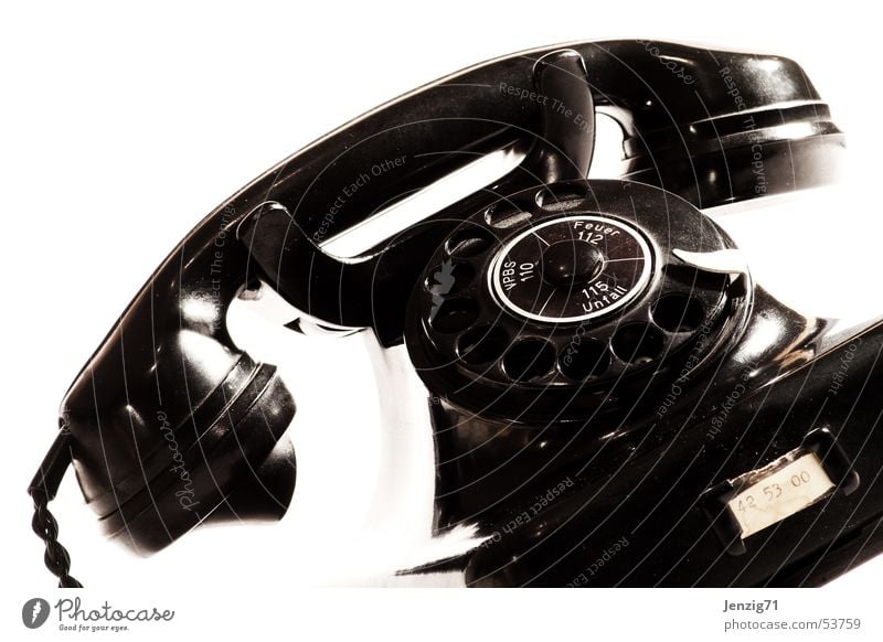 Call me. Telephone Connection Dial tone Fill Telephone connection Retro Ancient The fifties Rotary dial talk call Audience answering machines