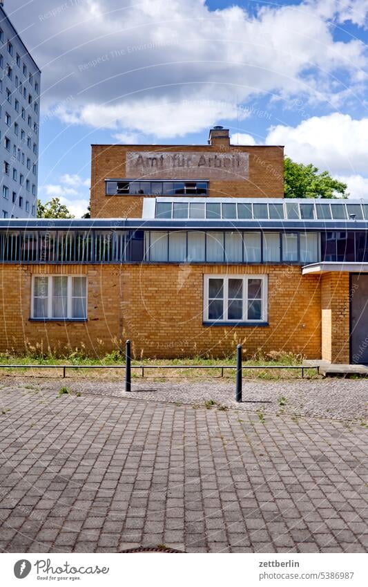 Office for Labor / Historical Social Office Dessau Employment Office Architecture HISTORICAL LABOUR OFFICE voyage Saxony-Anhalt social security office Town