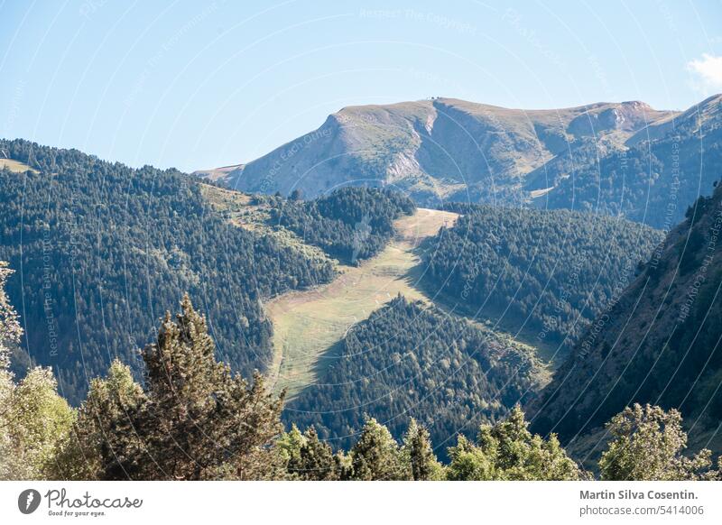 Summer in the River of Vall d Incles, Canillo, Andorra alps andorra architecture background beautiful beauty blue bright clear countryside destination europe