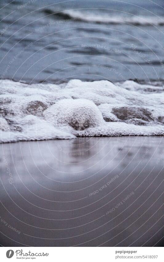 bubbling water wave Waves Swell Undulation Wave action Ocean ocean Sea water Water Wave break Wavy line coast Surface of water Water reflection breakwater