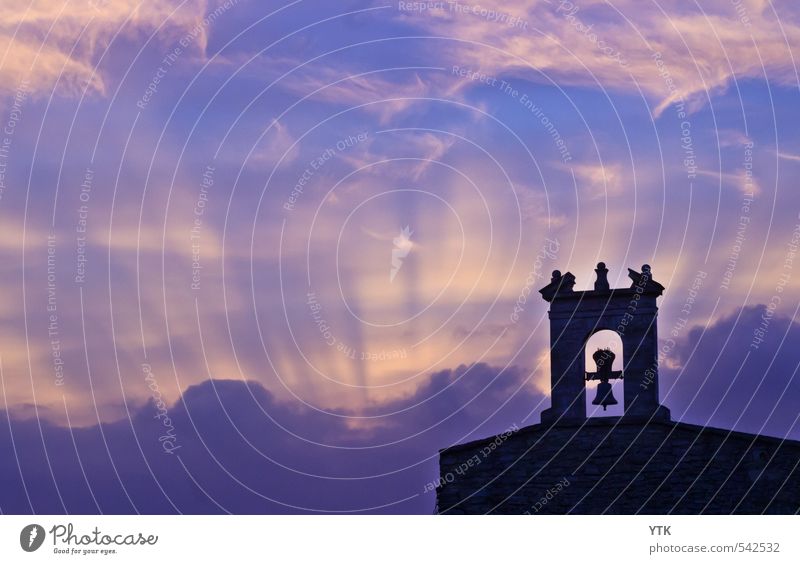 Holy Heaven Sky Clouds Sunrise Sunset Sunlight Autumn Climate Weather Village Old town House (Residential Structure) Manmade structures Building Architecture