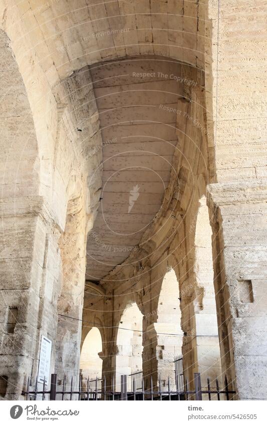 not for sale | Arena of Arles Building Theatre Historic Stone Architecture Landmark Tall Fence Tourist Attraction Monument Manmade structures Culture France