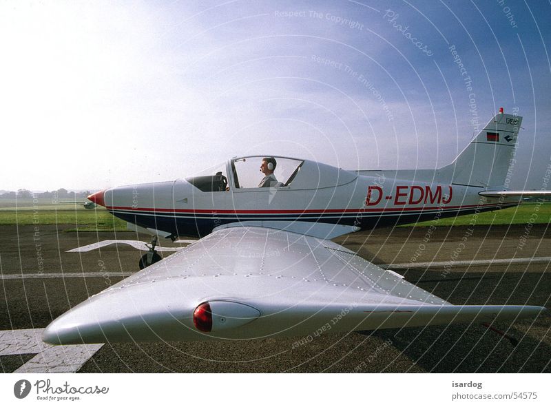 Ready for take-off? Airplane Two-seater Airfield Flying