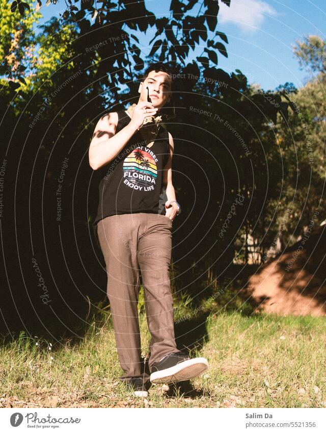 Outdoor portrait of a stylish handsome man handsome people sunny sunny day Style awesome Awesomeness Man good-looking confident Attractive attractiveness