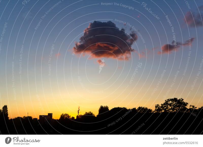 Cloud again Evening altocumulus Menacing Dark Twilight somber colour spectrum Closing time Worm's-eye view Thunder and lightning cumulus cloud Sky background