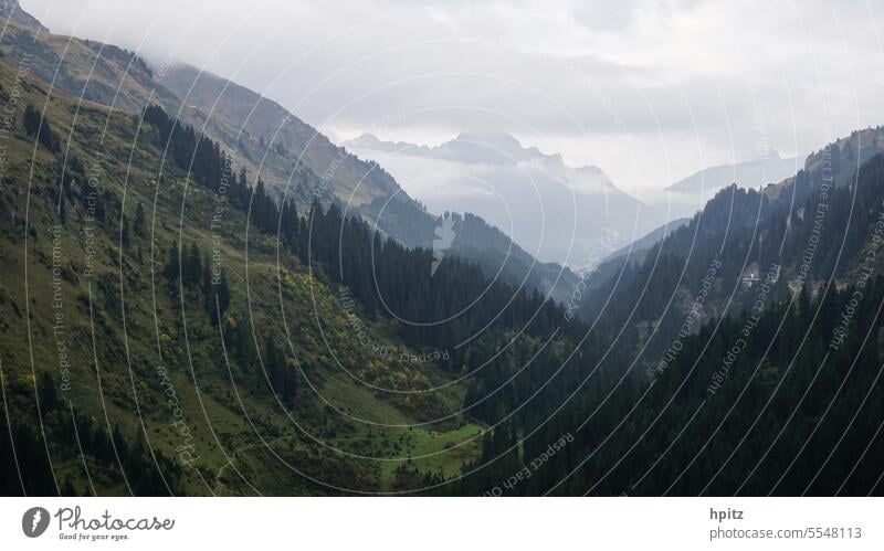 the dark valley, #2 Mountain Valley Mountains and mountain ranges Nature Clouds Landscape