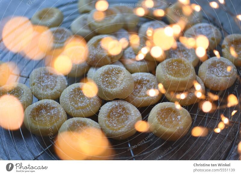 Lemon Curd Cookies Christmas cookies homemade Anticipation Christmas & Advent Christmas biscuit Christmas baking advent season biscuits Food cute Baking