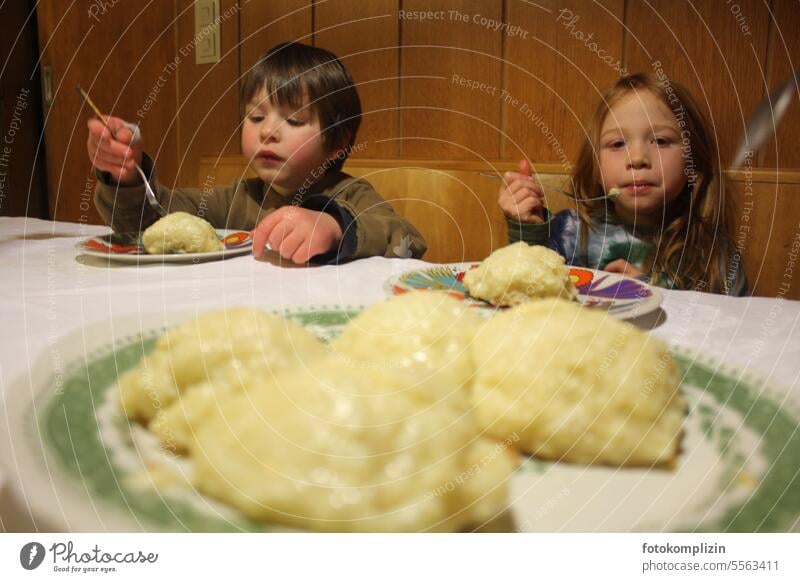 Children eat grandma's steamed dumplings children Eating cute Food Delicious Nutrition food products Girl Boy (child) Cute Infancy steam noodles food and drink