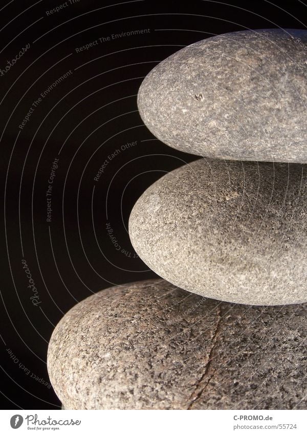 natural lego Zen 3 Black Macro (Extreme close-up) Contentment Relaxation Together Stone Minerals Close-up stones three