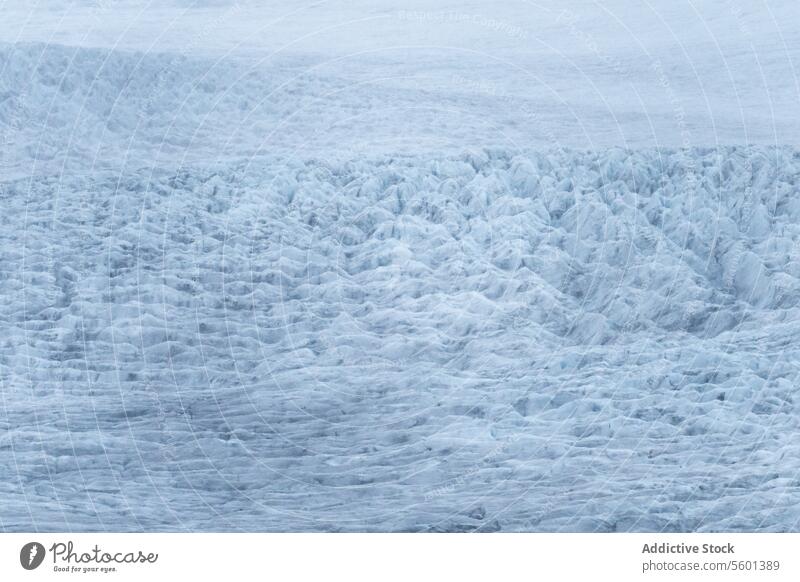 Textured ice landscape at VatnajÃ¶kull National Park vatnajÃ¶kull national park iceland texture close-up natural beauty cold climate surface intricate glacier