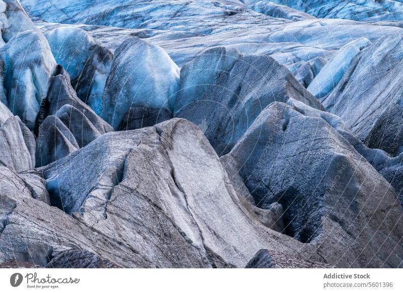 Enigmatic Ice Formations at VatnajÃ¶kull Glacier vatnajÃ¶kull glacier iceland formation texture crevasse serenity awe national park scenic beauty nature cold