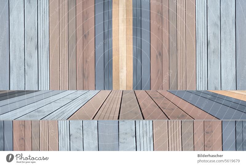 Holz-Kunststoff-Verbundwerkstoff	(Farbmuster) wood-plastic-composite wpc terrassendielen hohlkammerprofil verbundwerkstoffe bodenbeläge kunststoff bretter